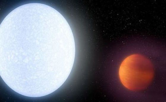KELT-9b - най-горещата гигантска екзопланета, намирана някога (видео)