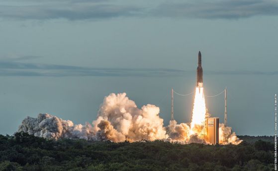 80-ти успешен старт на ракетата Ariane 5 (видео)