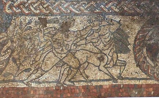 6-метрова римска мозайка с митологични мотиви е открита в Англия 