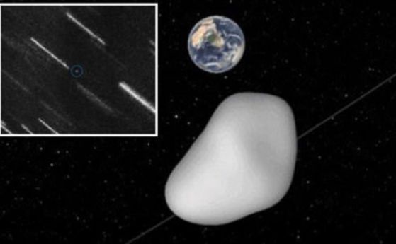Астероид с размерите на автобус прелетя покрай Земята (видео)
