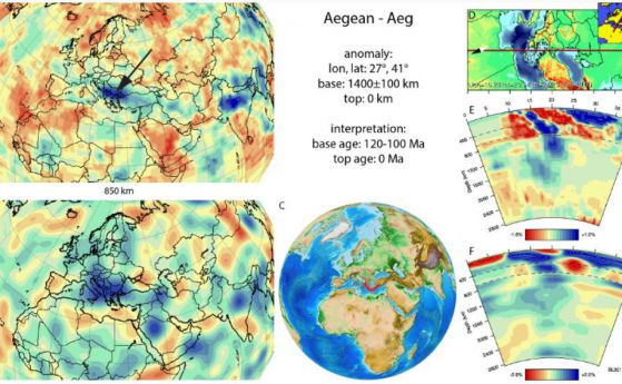  "Атласът на подземния свят" показва 94 скрити тектонски плочи