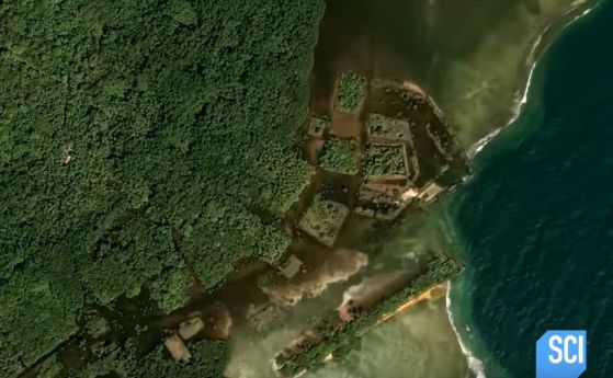 Въздушни снимки показват древен митичен град в средата на Тихия океан (снимки, видео)
