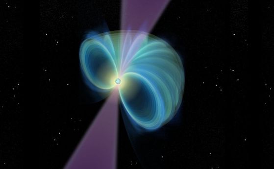 Нов тип гравитационни вълни от сливане на свръхмасивни черни дупки до 10 години
