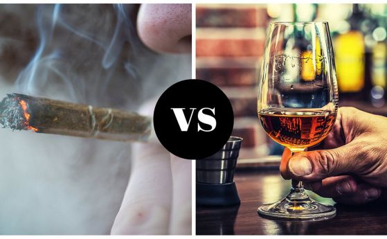 Кой наркотик е по-вреден: канабисът или алкохолът? (видео)