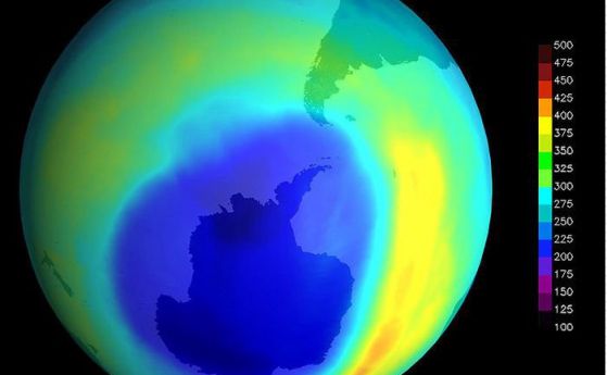 Озоновата дупка намалява с намаляването на емисиите на фреоните (видео)