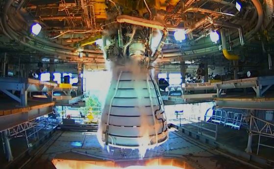 НАСА проведе тест на ракетен двигател с 3D напечатани части