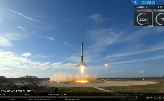 SpaceX потвърди, че централният ускорител е загубен