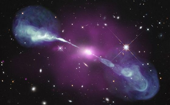 Могат ли свръхмасивните черни дупки да изядат Вселената