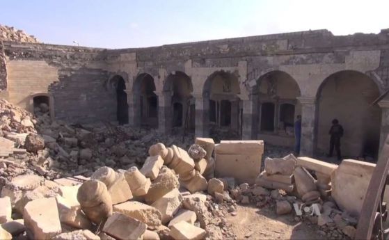 ИДИЛ случайно са пропуснали да ограбят дворец на асирийски цар