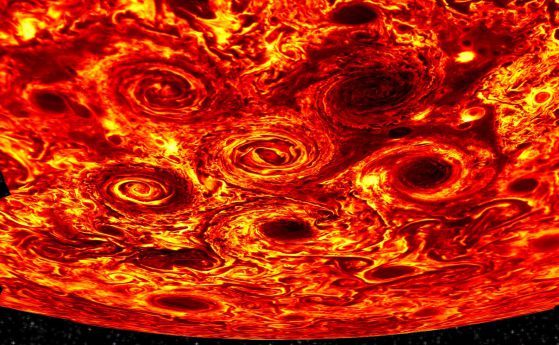 Вече знаем какво има във вътрешността на Юпитер
