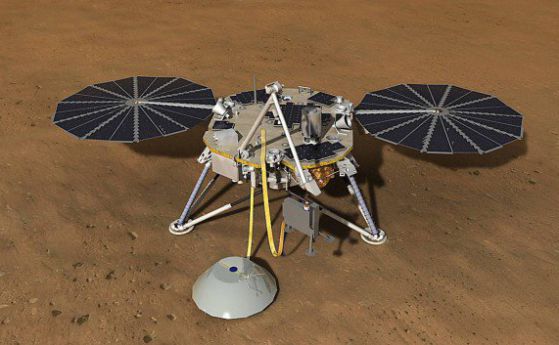 Апарат на НАСА ще изучава земетресенията на Марс, за да научи миналото на Земята