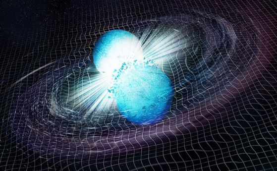 При неутронния сблъсък GW170817 е възникнала малка черна дупка (видео)
