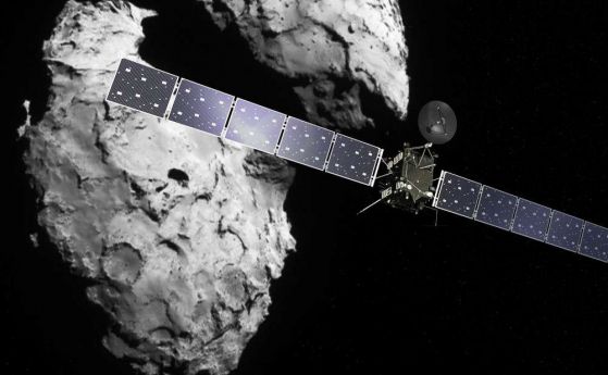 Последните снимки на кометата от космическия кораб "Розета" (видео)