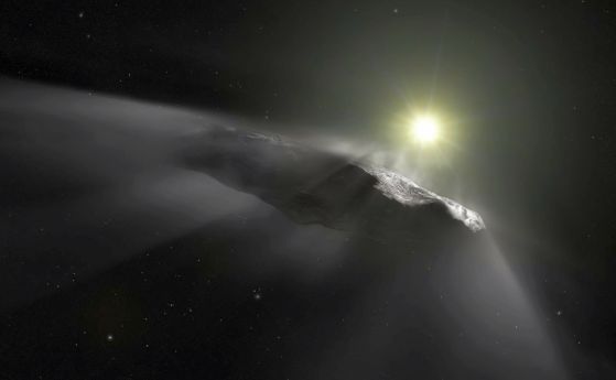 Междузвездният астероид Оумуамуа е всъщност междузвездна комета (видео)