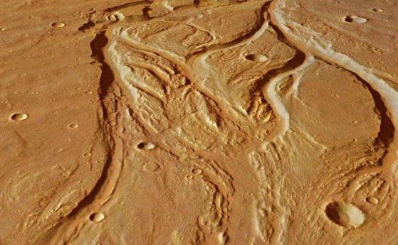 Как геометрията разкри произхода на марсианската вода