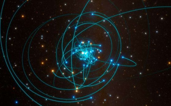 Звезда, ускорена от свръхмасивна черна дупка, потвърди, че Айнщайн е прав