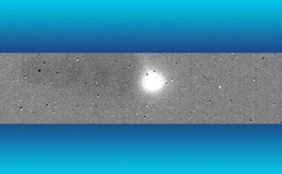 Телескопът TESS "улови" комета (видео)