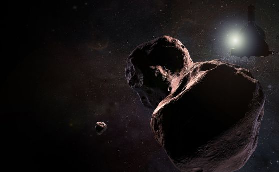 Сондата New Horizons за първи път зърна следващата си цел