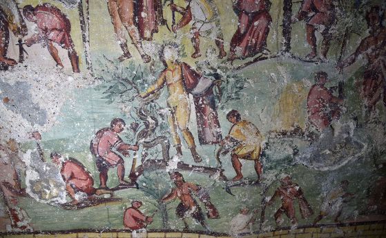 Първите "комикси" са намерени в древна римска гробница