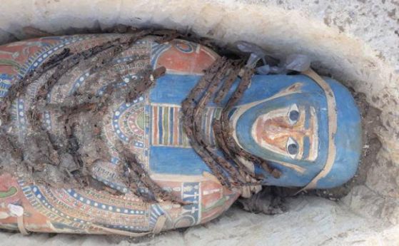 Близо до Кайро откриха осем запазени мумии на почти 3 хиляди години 