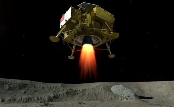 Публикувано е видео за кацането на китайския апарат на обратната страна на Луната