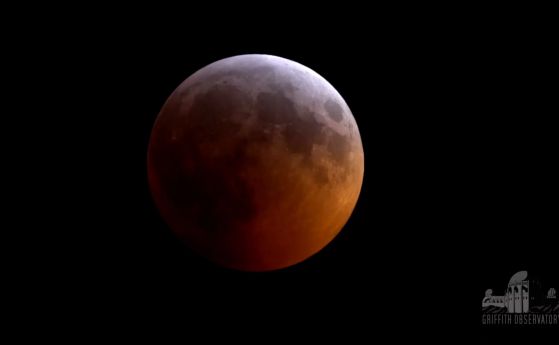 Вижте пълната кървава вълча Луна 2019 в снимки и видео