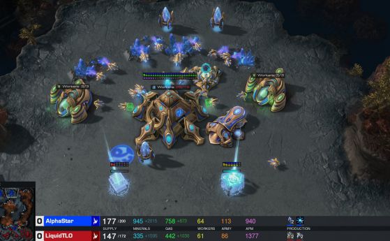 Невронната мрежа на DeepMind победи професионални играчи на StarCraft II (видео)