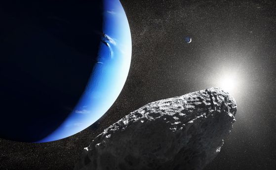Най-малката луна на Нептун може би е отломка от друг спътник