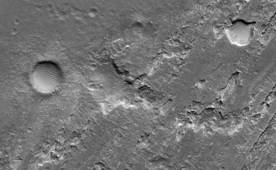 Независими наблюдения показаха къде е районът, отделящ метан на Марс