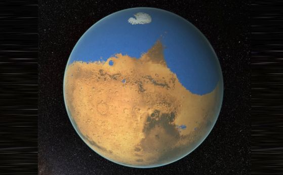 Гигантска дупка в атмосферата на Марс освобождава цялата му вода в космоса
