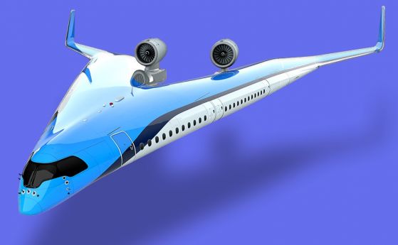 KLM ще вози пътници в крилата на нов самолет (видео)