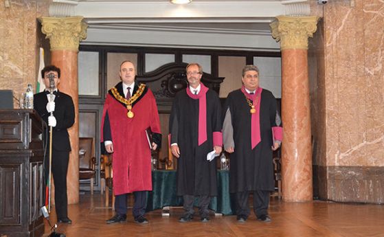 Проф. Норберт Пиетрала е удостоен с почетното звание "Доктор хонорис кауза" на Софийския университет