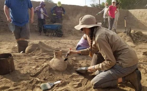 Студентка по археология прави интересно откритие в Перу