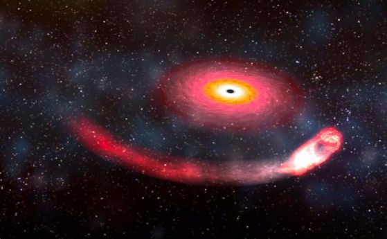 LIGO и Virgo може би са засекли сблъсък на неутронна звезда и черна дупка