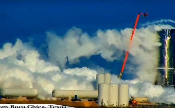 Прототипът на кораба Starship на Илън Мъск се взриви по време на тест (видео)