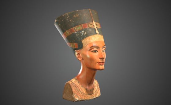 Вече имате достъп до дълго пазените 3D модели на бюста на Нефертити