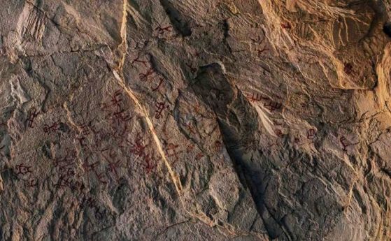 Пещерни рисунки на 10 000 години са открити от египтолози в планината Синай