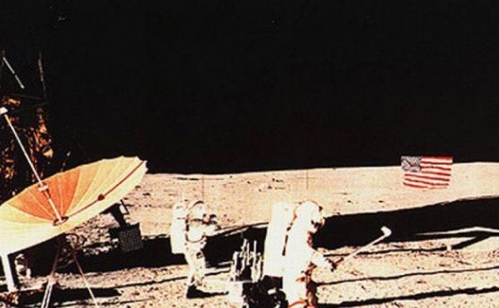 През 1971 г. Алън Шепърд поигра голф ... на Луната (видео)