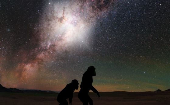 Нашите предци може би са виждали да сияе центъра на Млечния път преди 3,5 милиона години