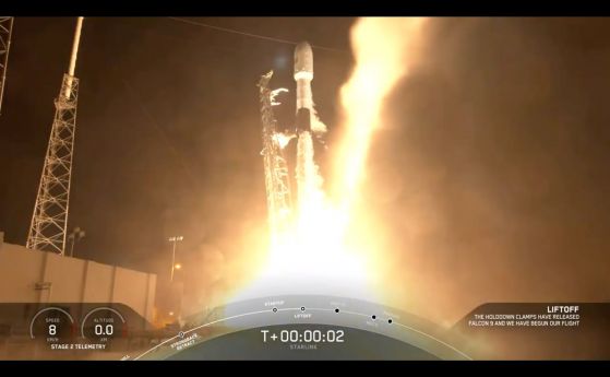 На живо: изстрелване на ракетата Falcon 9 със спътници Starlink (обновява се)