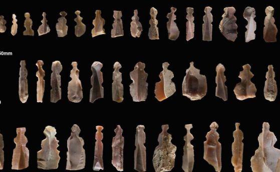 Мистериозни артефакти от кремък може да са част от погребален ритуал