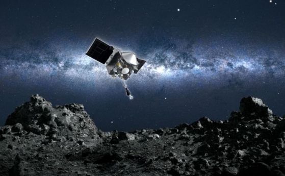 Сонда на НАСА събра проби от почвата на астероида Бену (видео)