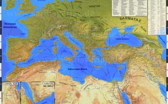 Как е изглеждала Римската империя в своя разцвет 