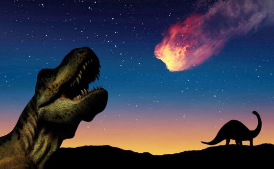 Комета може би е виновна за удара, убил динозаврите, а не астероид