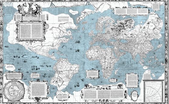 Астрофизици правят най-малко деформираната карта на света по коренно различен начин