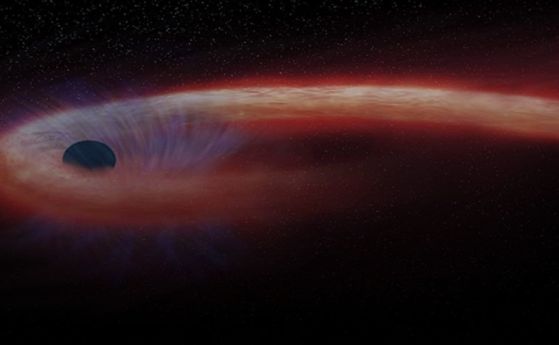За първи път е открита движеща се свръхмасивна черна дупка