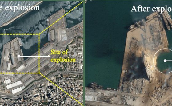 Експлозията в Бейрут доведе до смущения в земната йоносфера