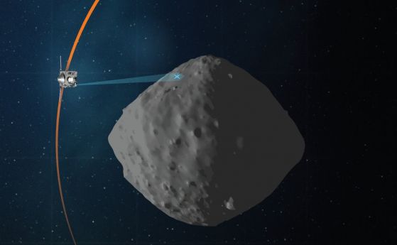 OSIRIS-REx завърши финалната си обиколка над астероида Бенну