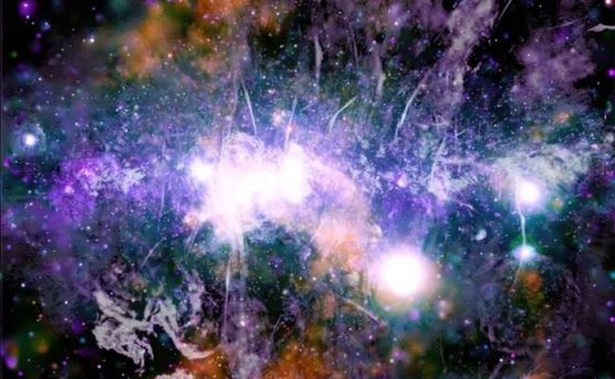 Изображение на центъра на нашата галактика намеква за нов космически феномен