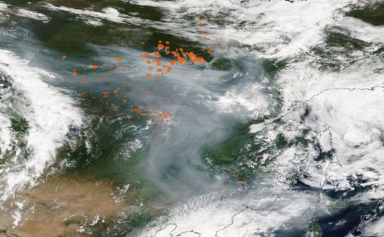 Новоидентифицирана атмосферна циркулация засилва горещините и горските пожари около Арктика